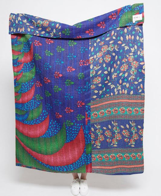 Kantha Quilt Throw - No. 250524