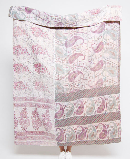 Kantha Quilt Throw - No. 250635