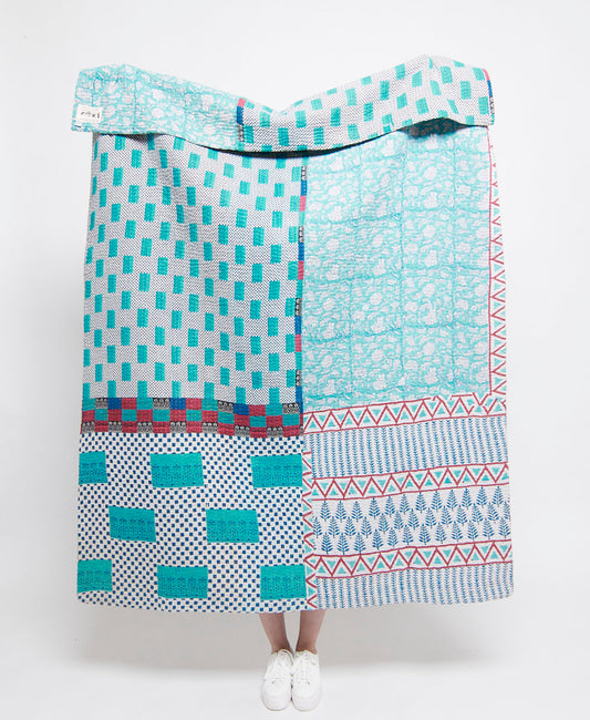 Kantha Quilt Throw - No. 250808