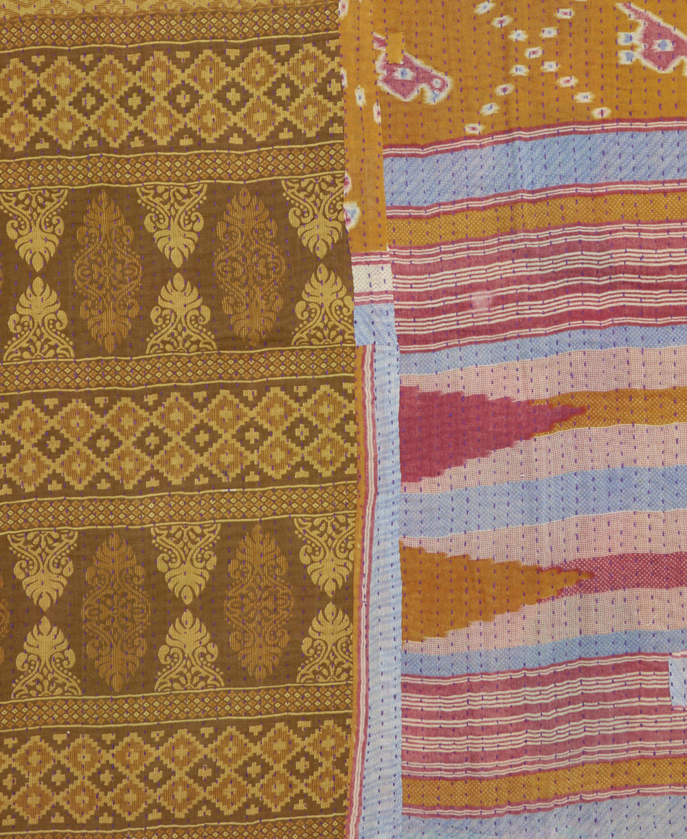 Kantha Quilt Throw - No. 250847
