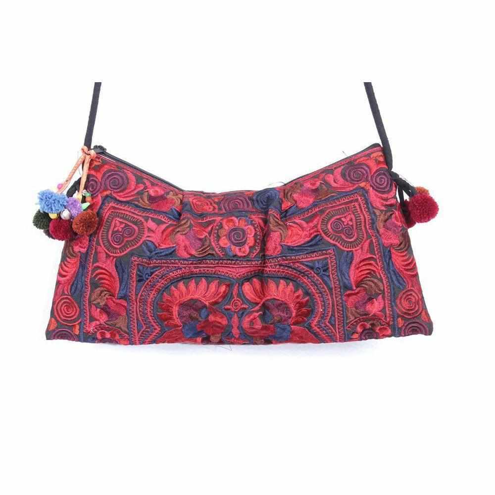 Leyla Embroidered Crossbody Purse - Thailand