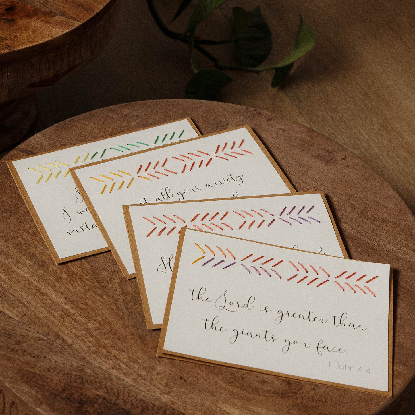 The Lord is Greater Greeting Cards