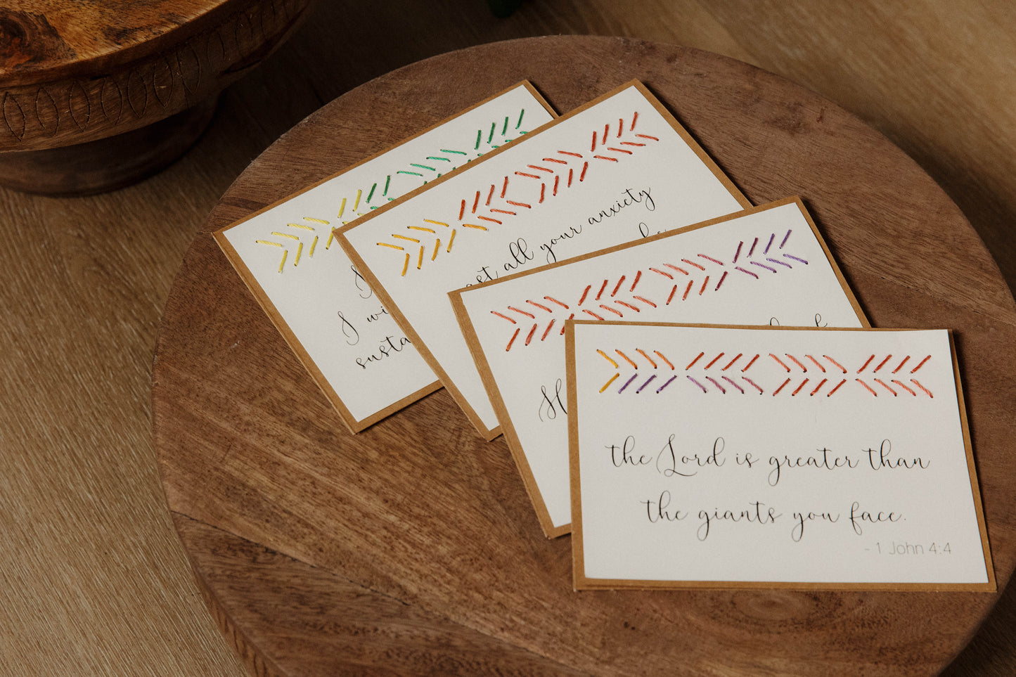 The Lord is Greater Greeting Cards