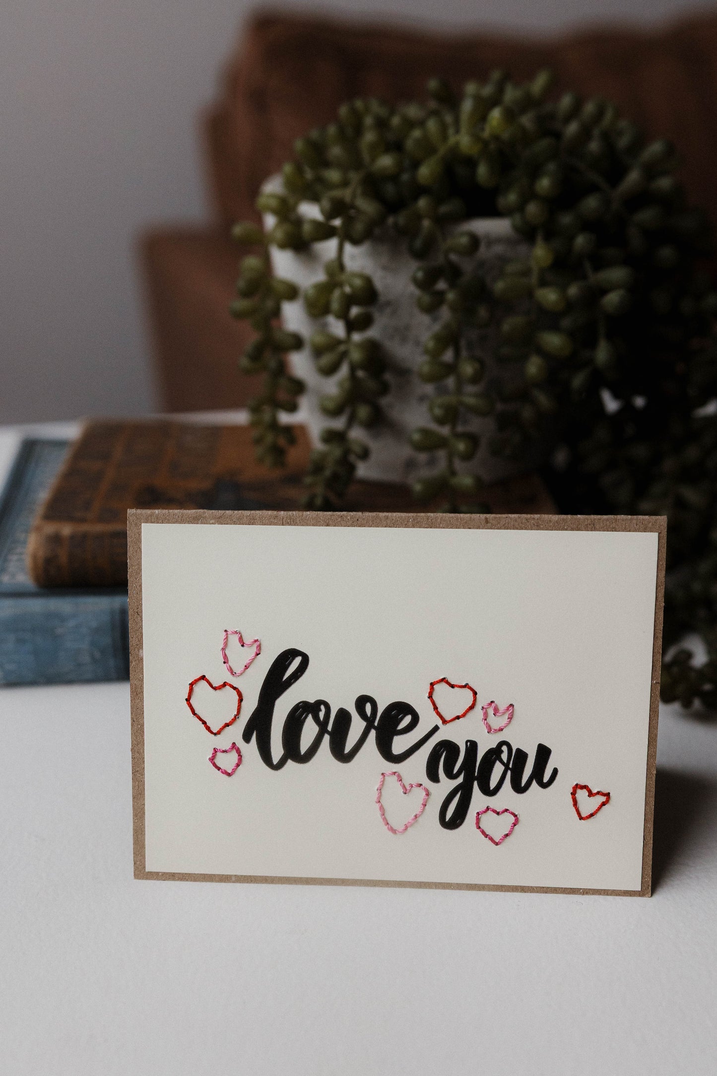 Love Postage Stamp Greeting Cards