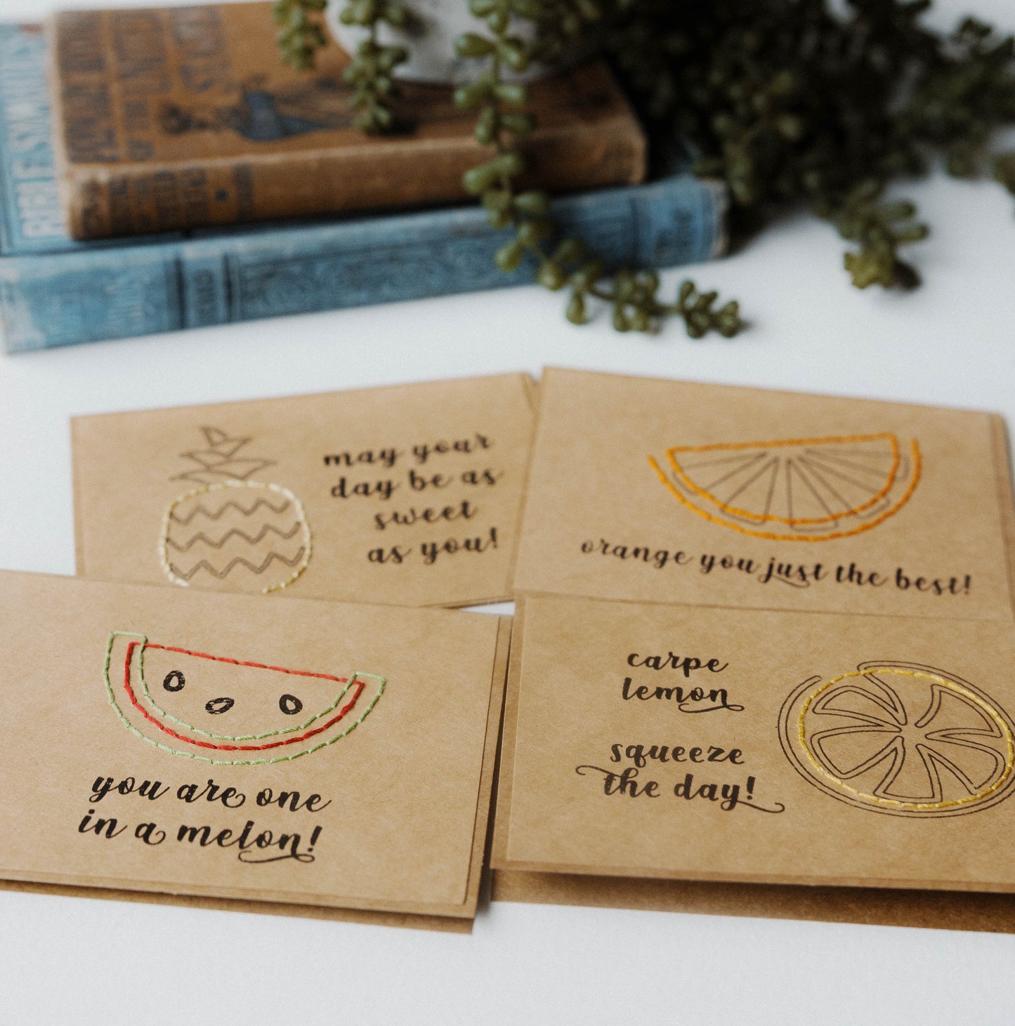 One in a Melon Fruity Greeting Cards