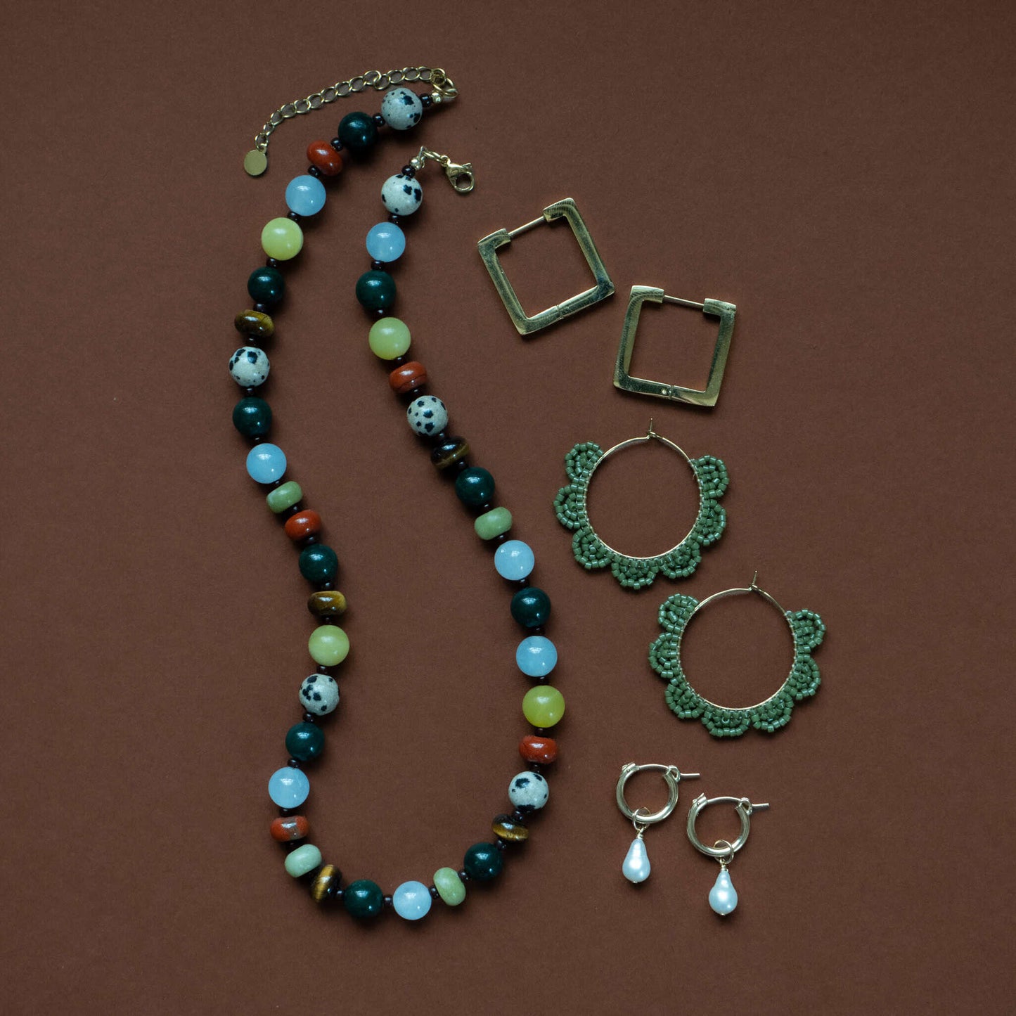 Paloma Beaded Necklace