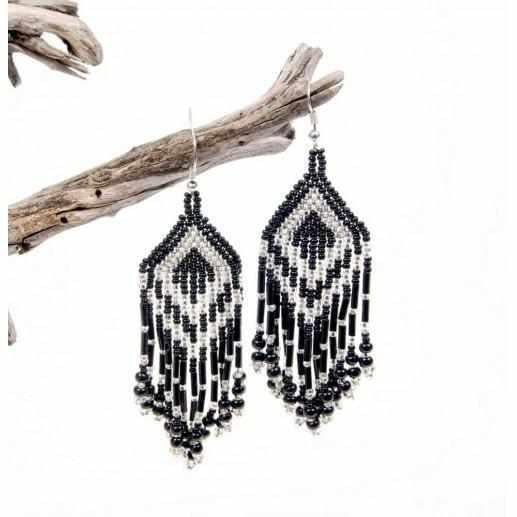 Alegria Seed Bead Earrings - Guatemala