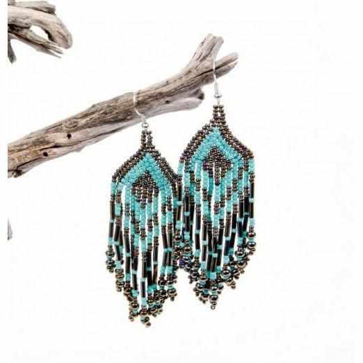 Alegria Seed Bead Earrings - Guatemala