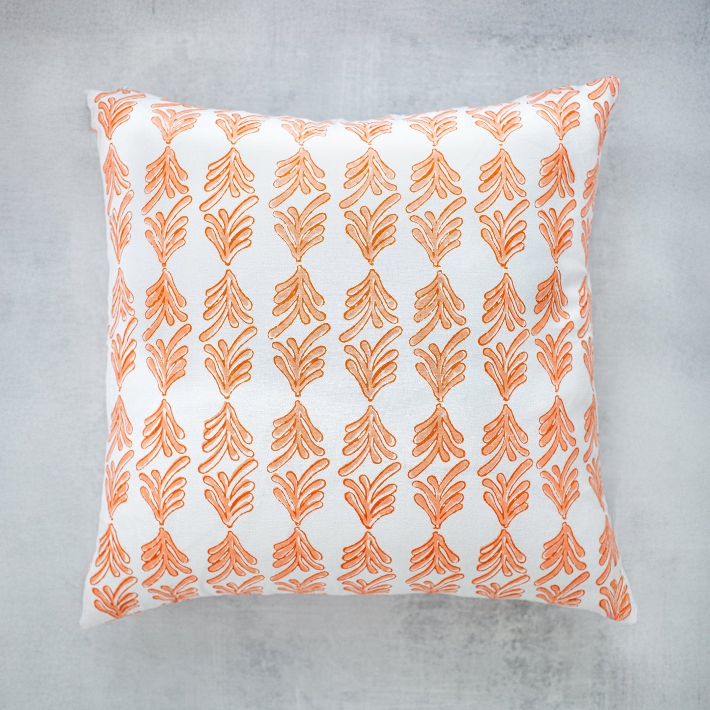 Pillow Sham - Palmetto, Orange & Melon
