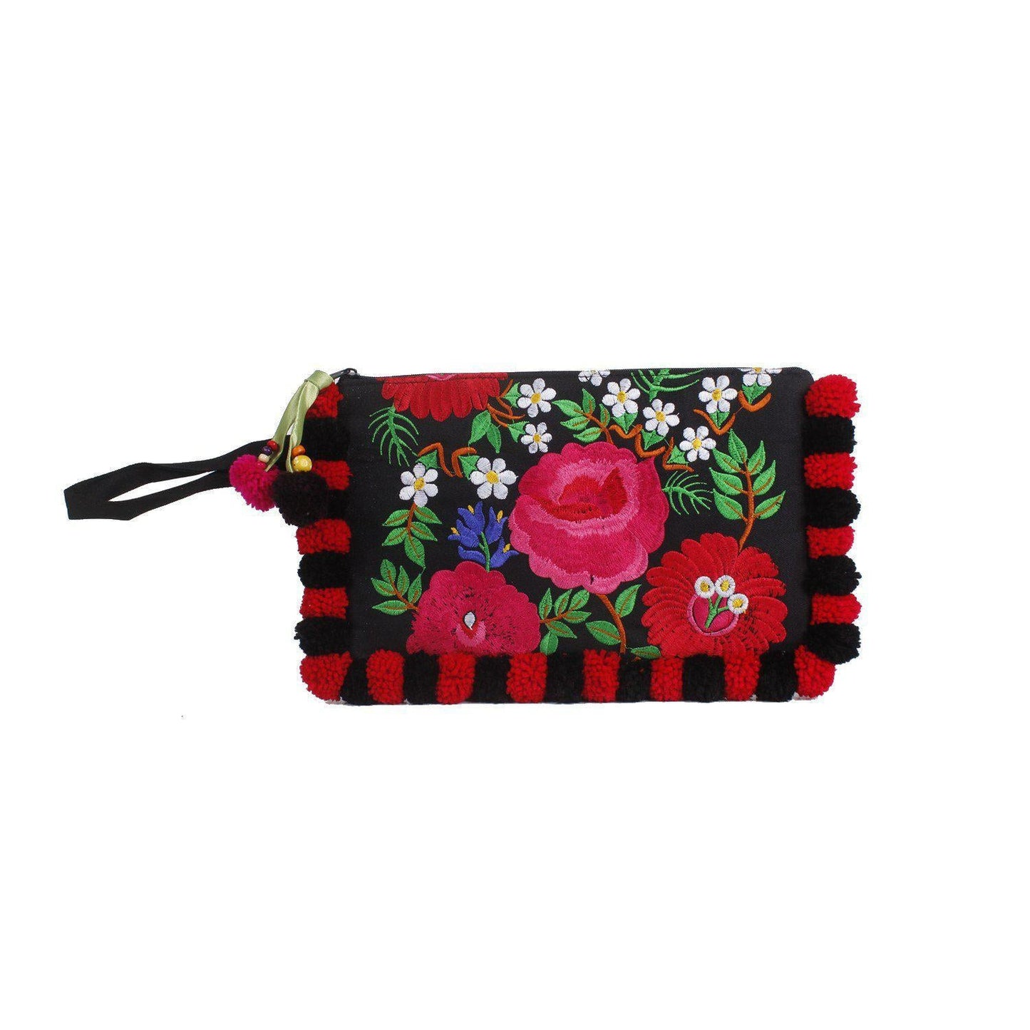 Pom Pom Flower Wristlet - Thailand