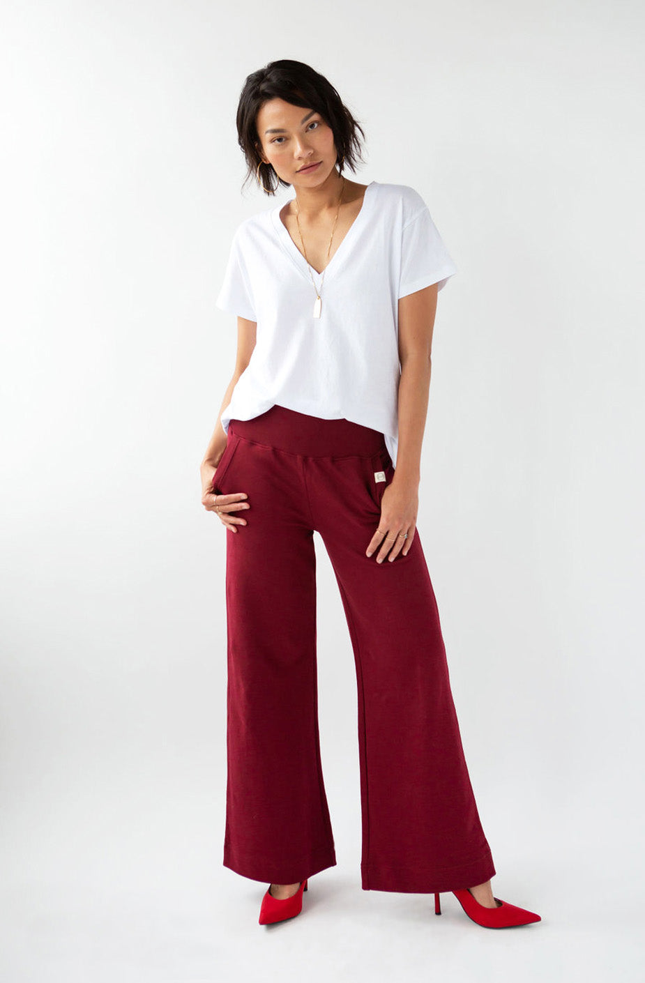Drew Wide Leg Pant - FINAL SALE