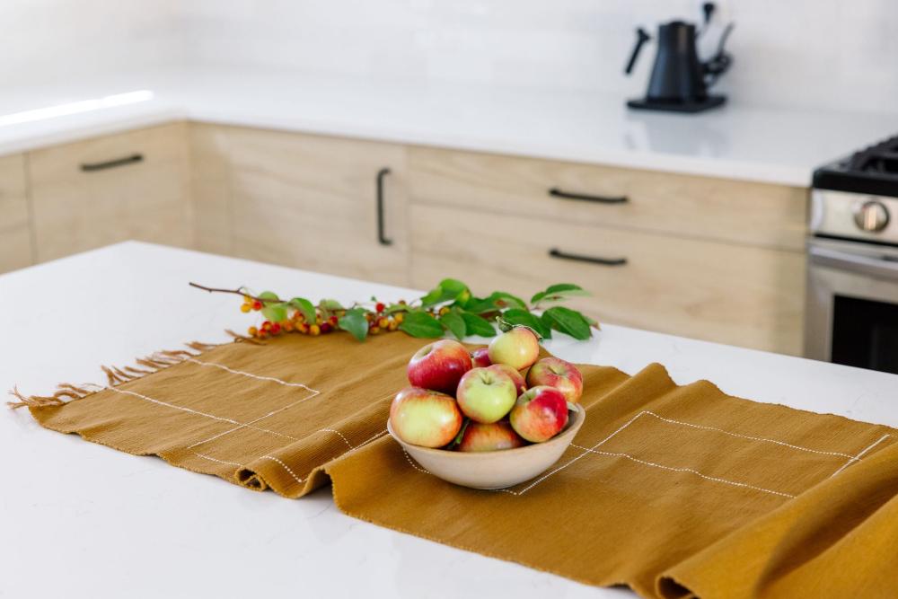 Rift Valley Handwoven Ethiopian Cotton Table Runner