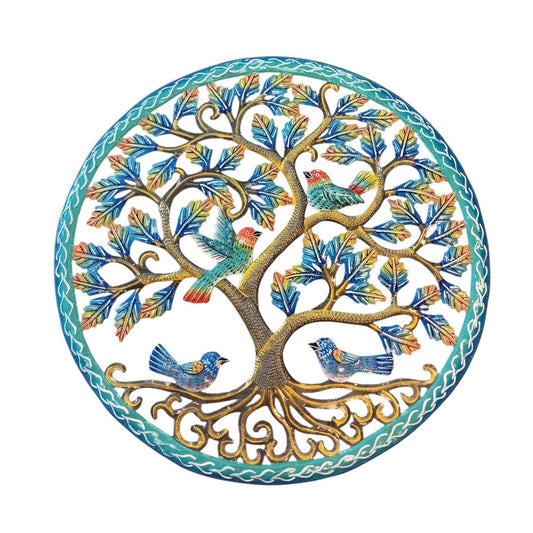 Large Blue and Bronze with Birds