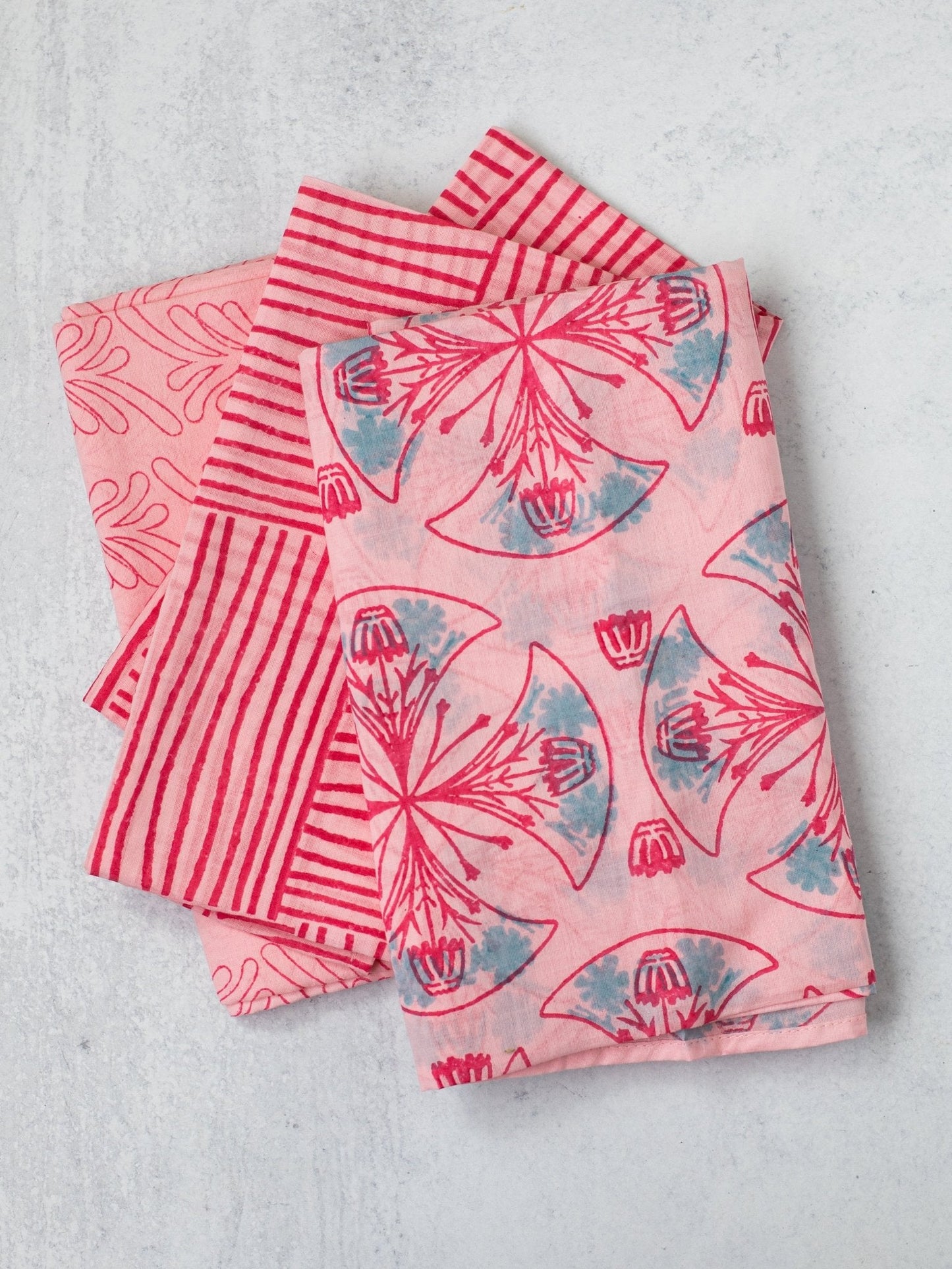 Sarong -  Stripe, Pink