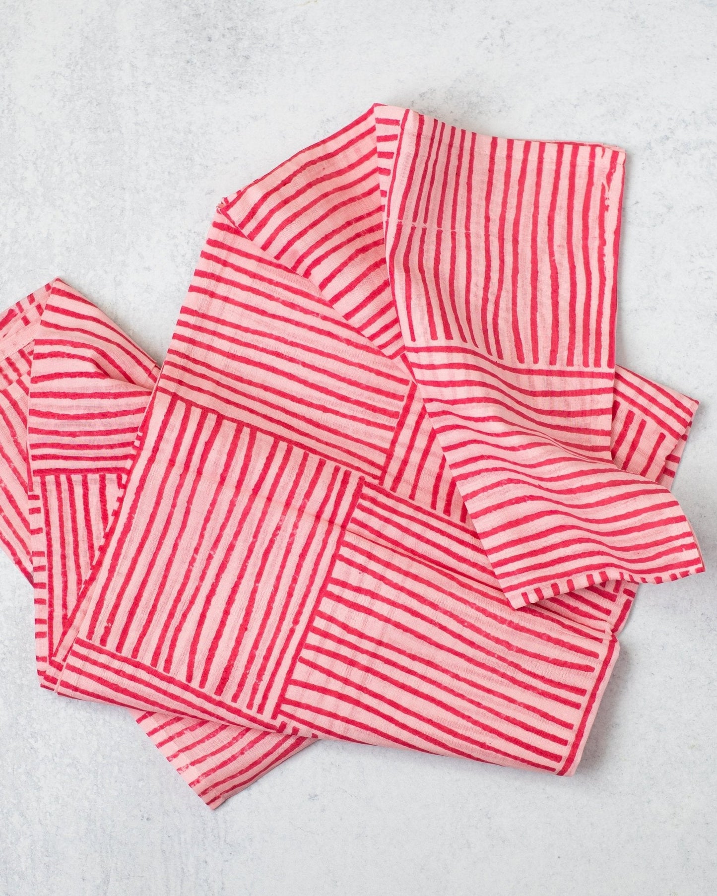 Sarong -  Stripe, Pink