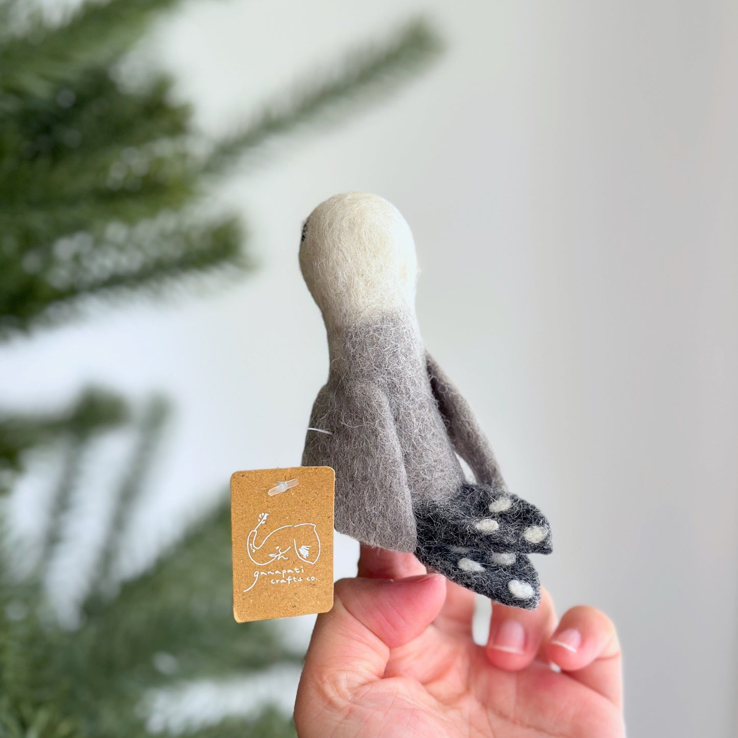 Seagull Finger Puppet