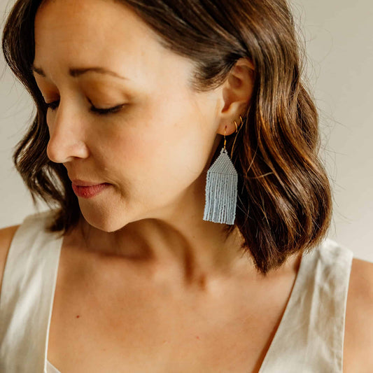 Skye Blue Serena Beaded Earrings