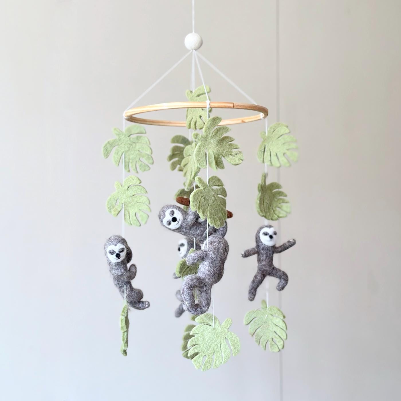 Sloth Baby Mobile