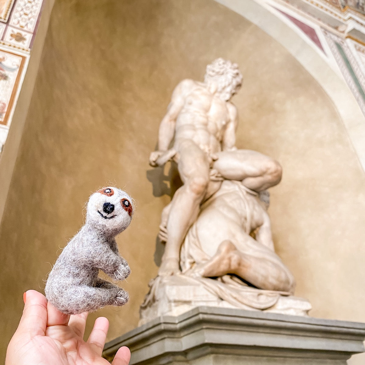Sloth Finger Puppet