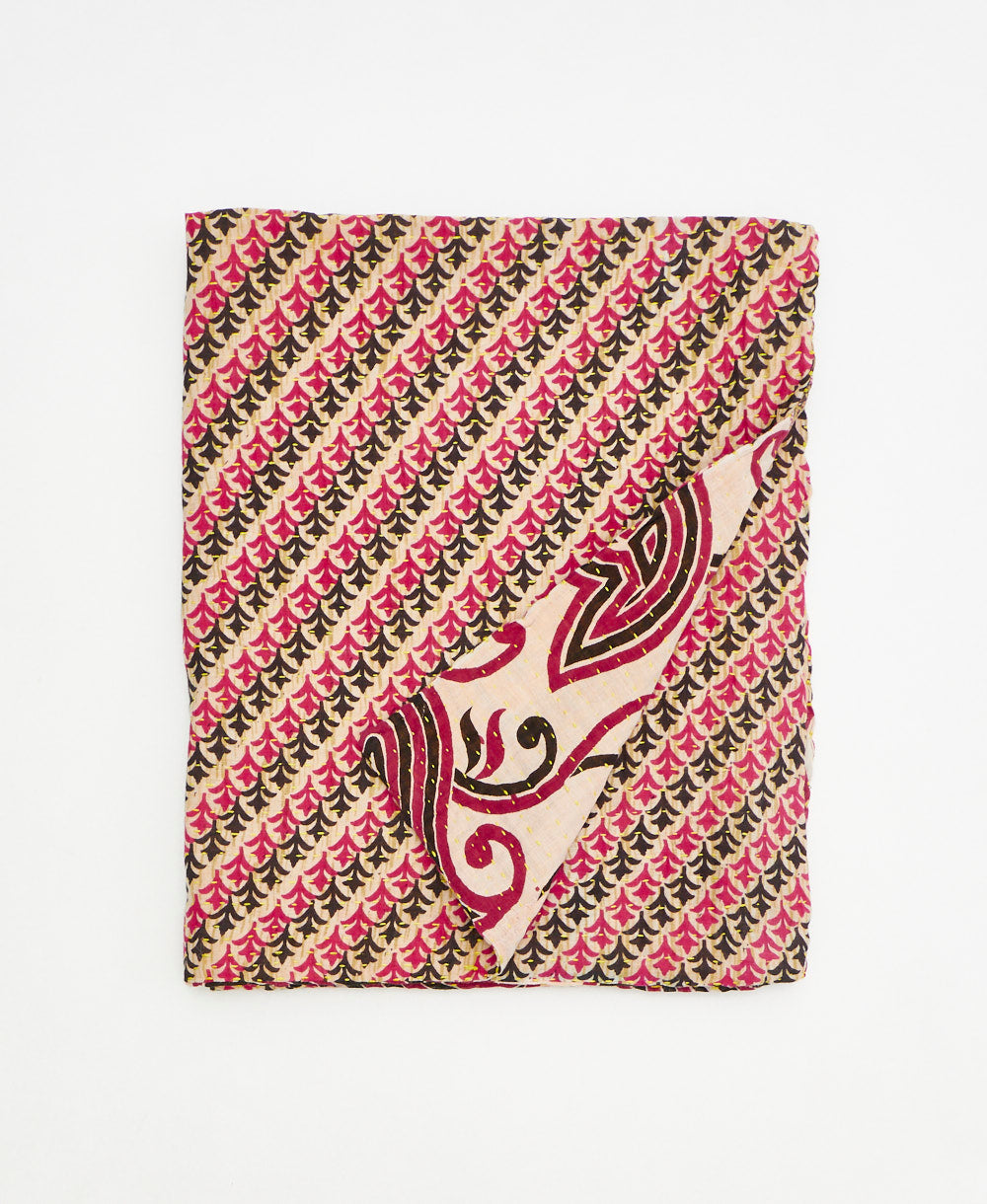 Small Kantha Quilt Throw - No. 240214