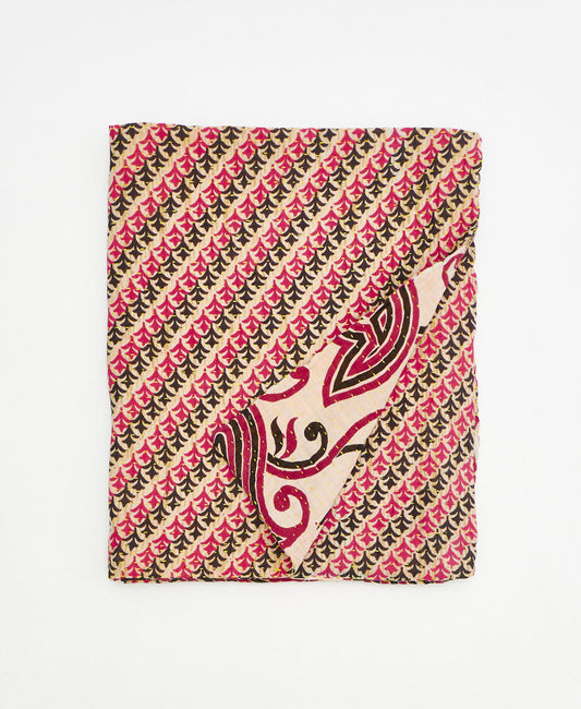 Small Kantha Quilt Throw - No. 240214