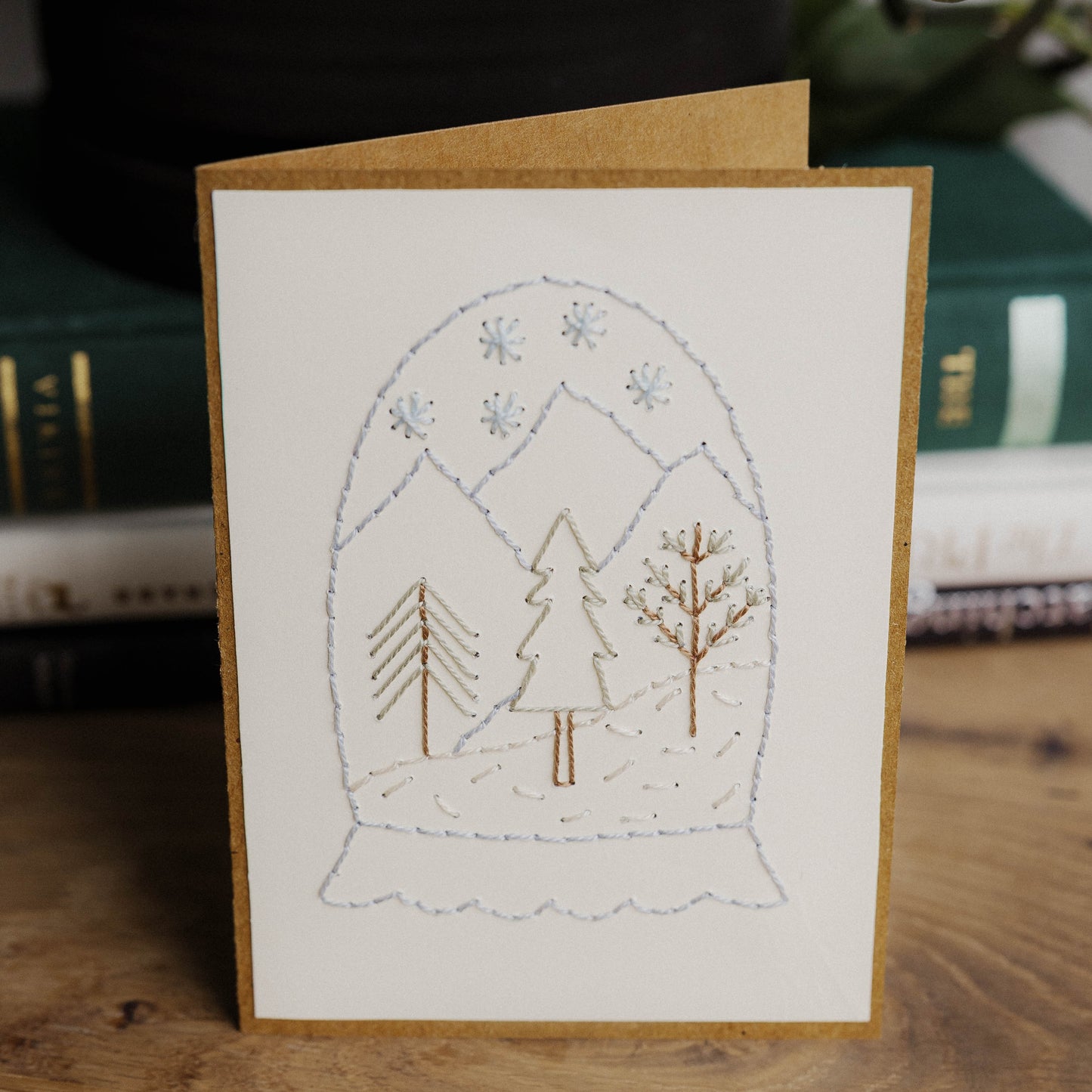 Snow Globe Holiday Greeting Cards