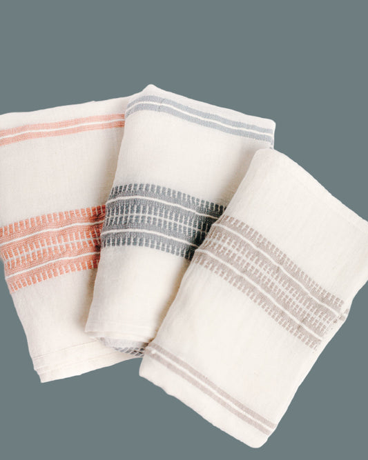 Handwoven Cotton Baby Swaddle