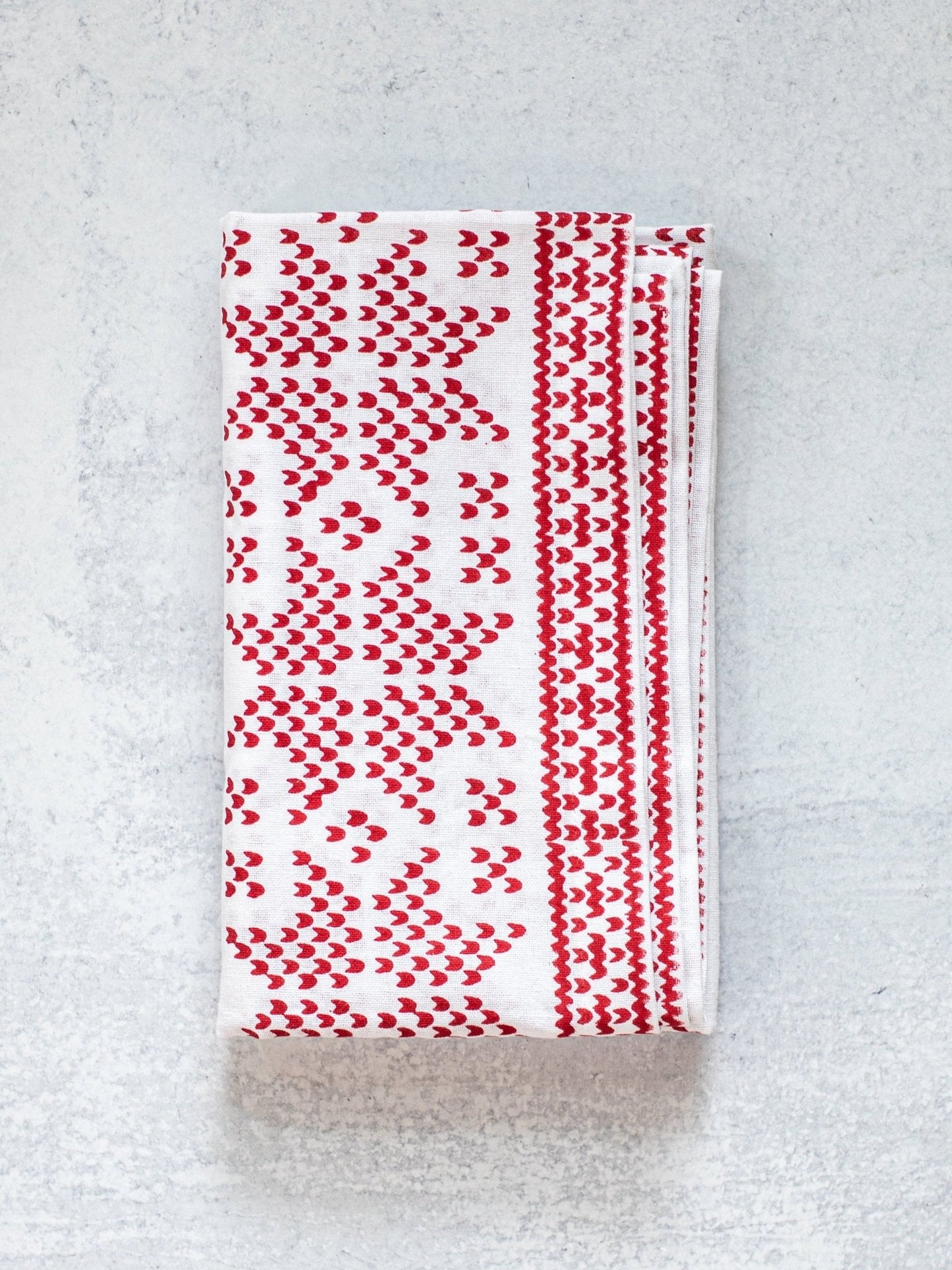 Table Runner - Sweater, Red