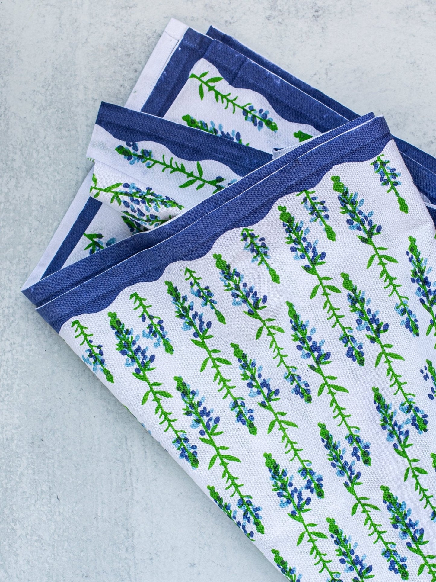 Table Throw - Bluebonnets