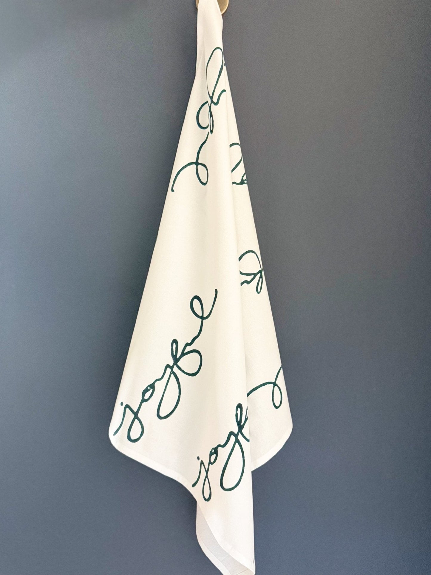 Tea Towel - Joyful, Midnight