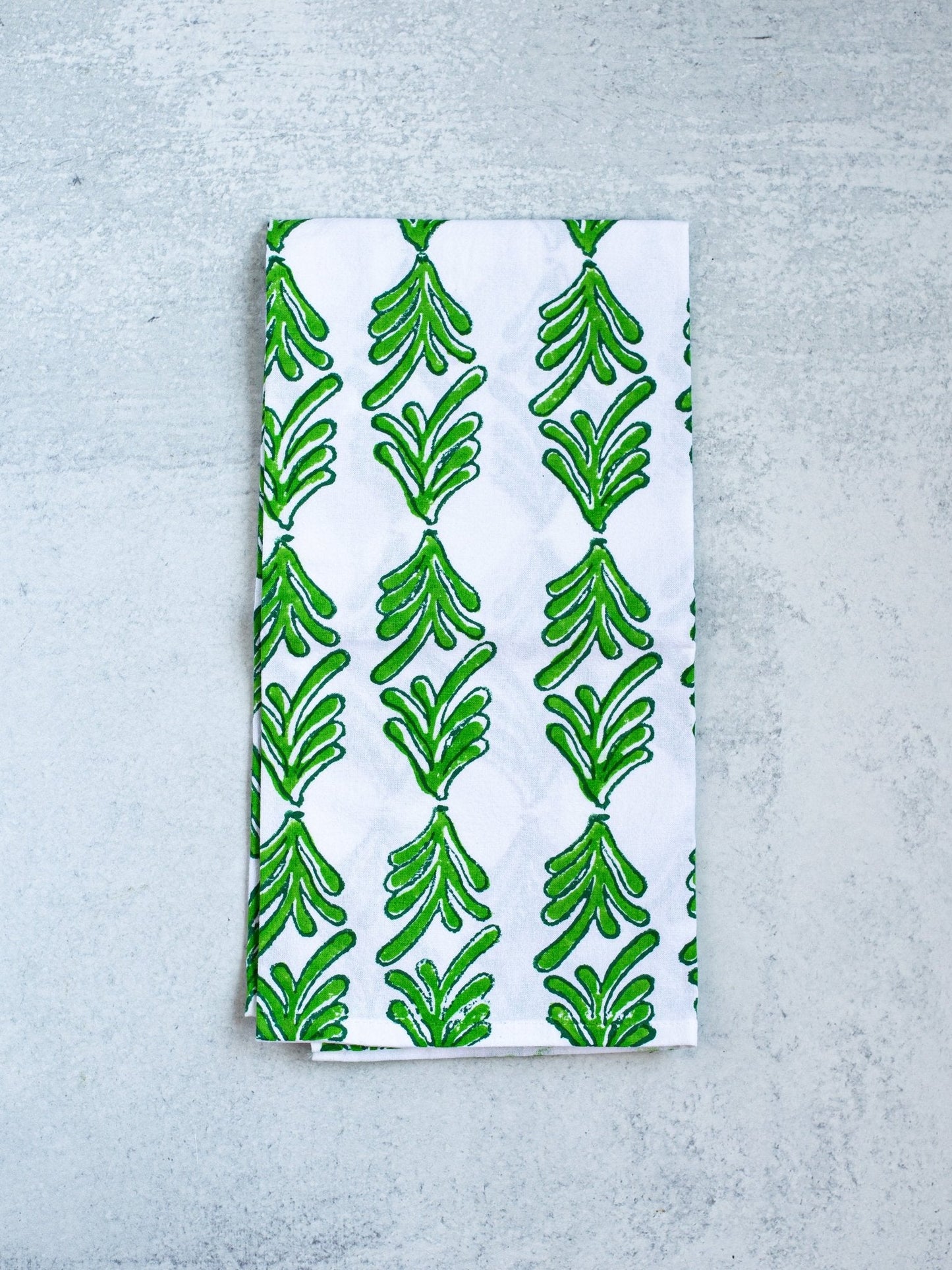 Tea Towel - Palmetto, Evergreen & Vine