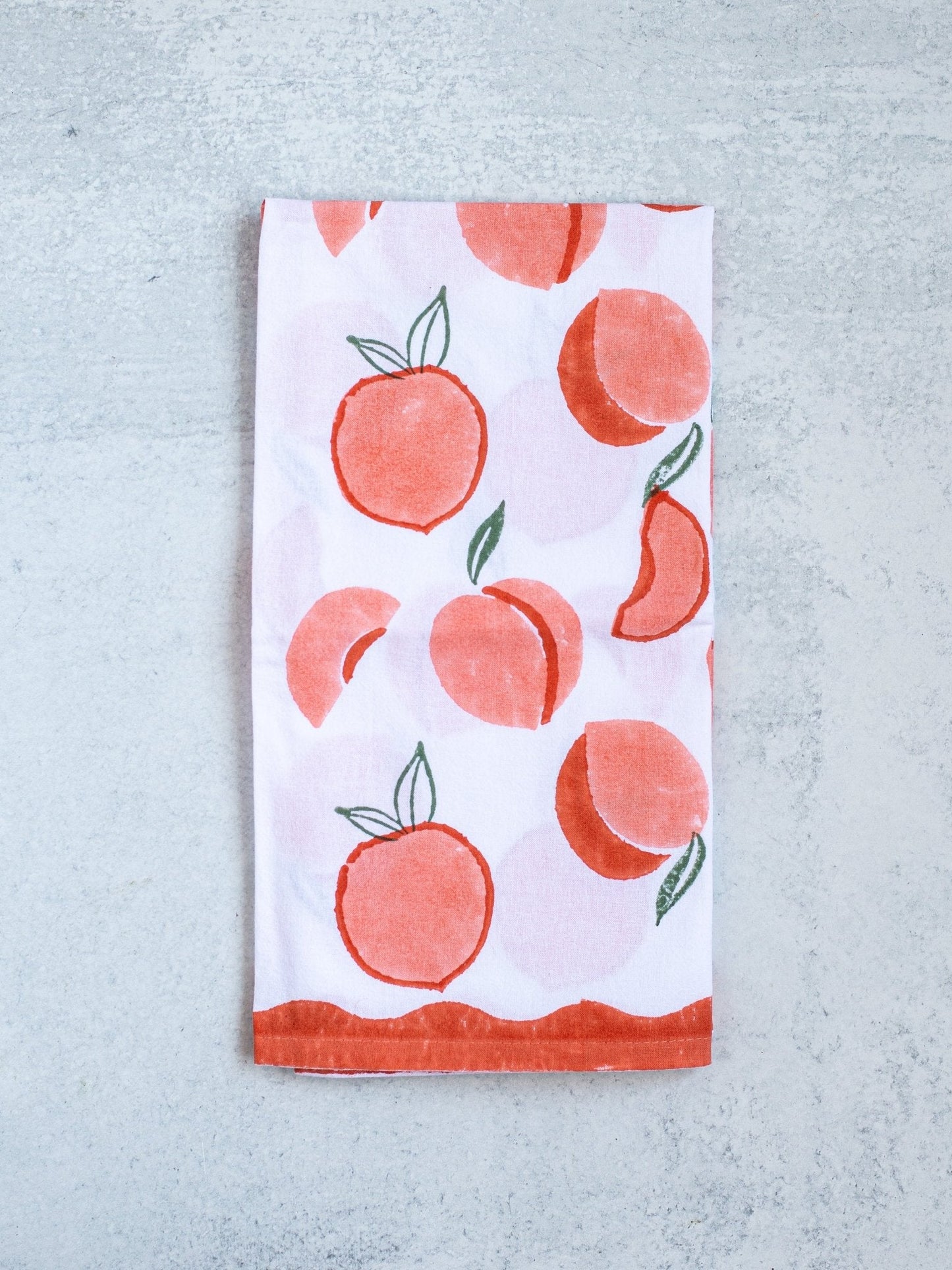 Tea Towel - Peach