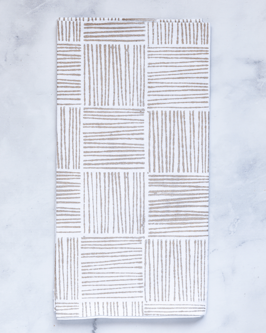 Tea Towel - Stripe, Gold
