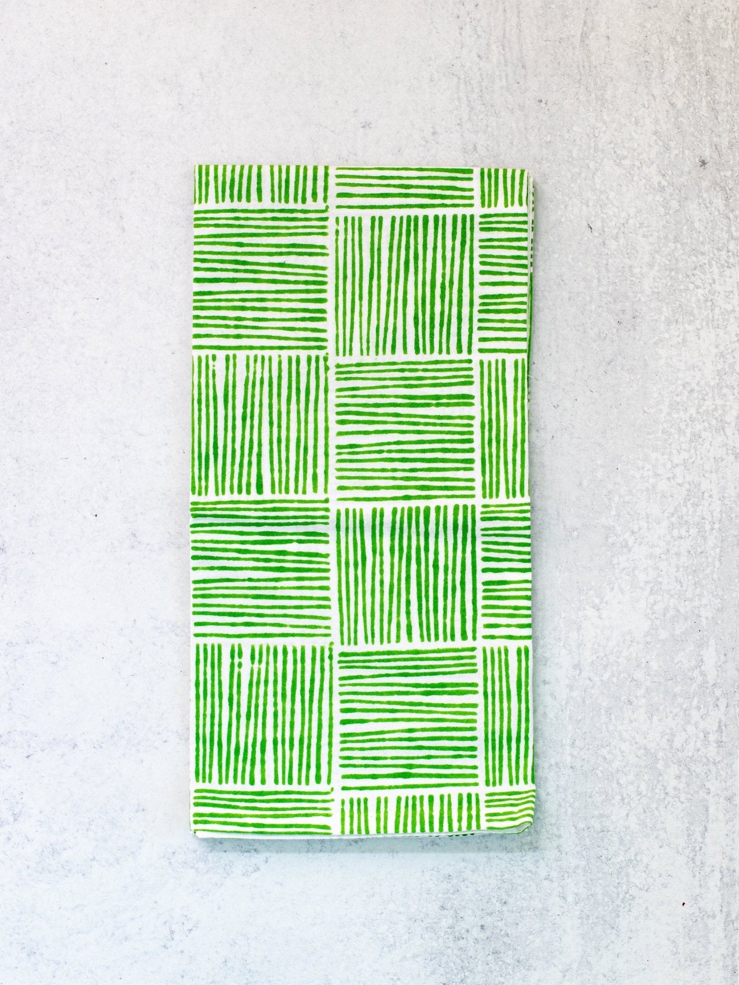 Tea Towel - Striped, Vine