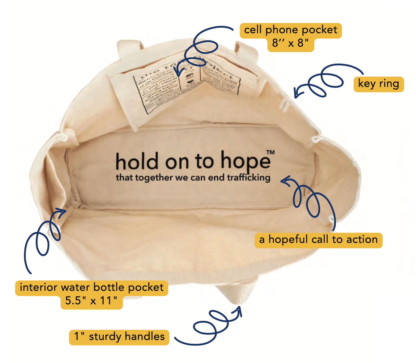 Free to Inspire | Tote