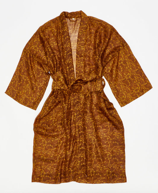 Vintage Silk Robe - XL- No. 240119