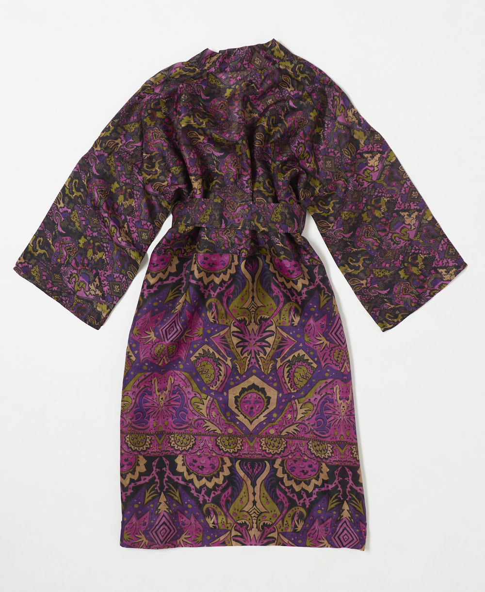Vintage Silk Robe -S- No. 240801