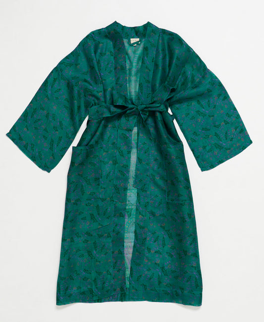 Vintage Silk Robe -S- No. 240806