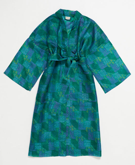 Vintage Silk Robe - M- No. 240810