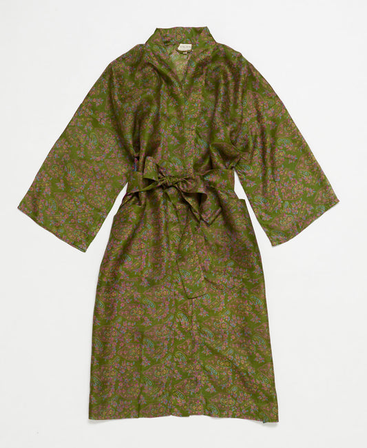Vintage Silk Robe - M- No. 240813