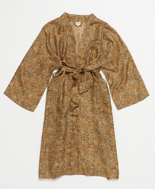 Vintage Silk Robe -L- No. 240817