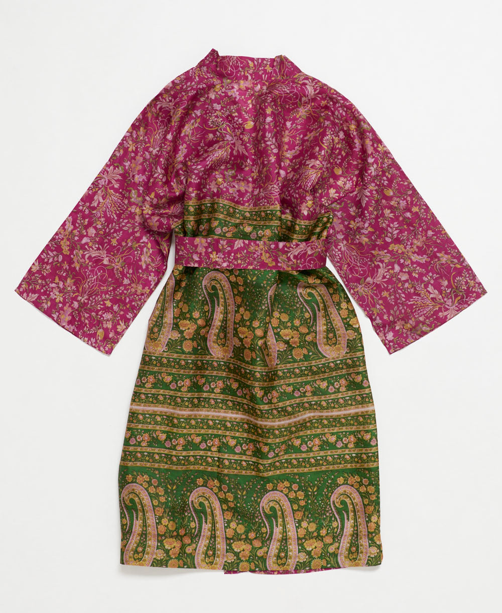 Vintage Silk Robe - M - No. 250110