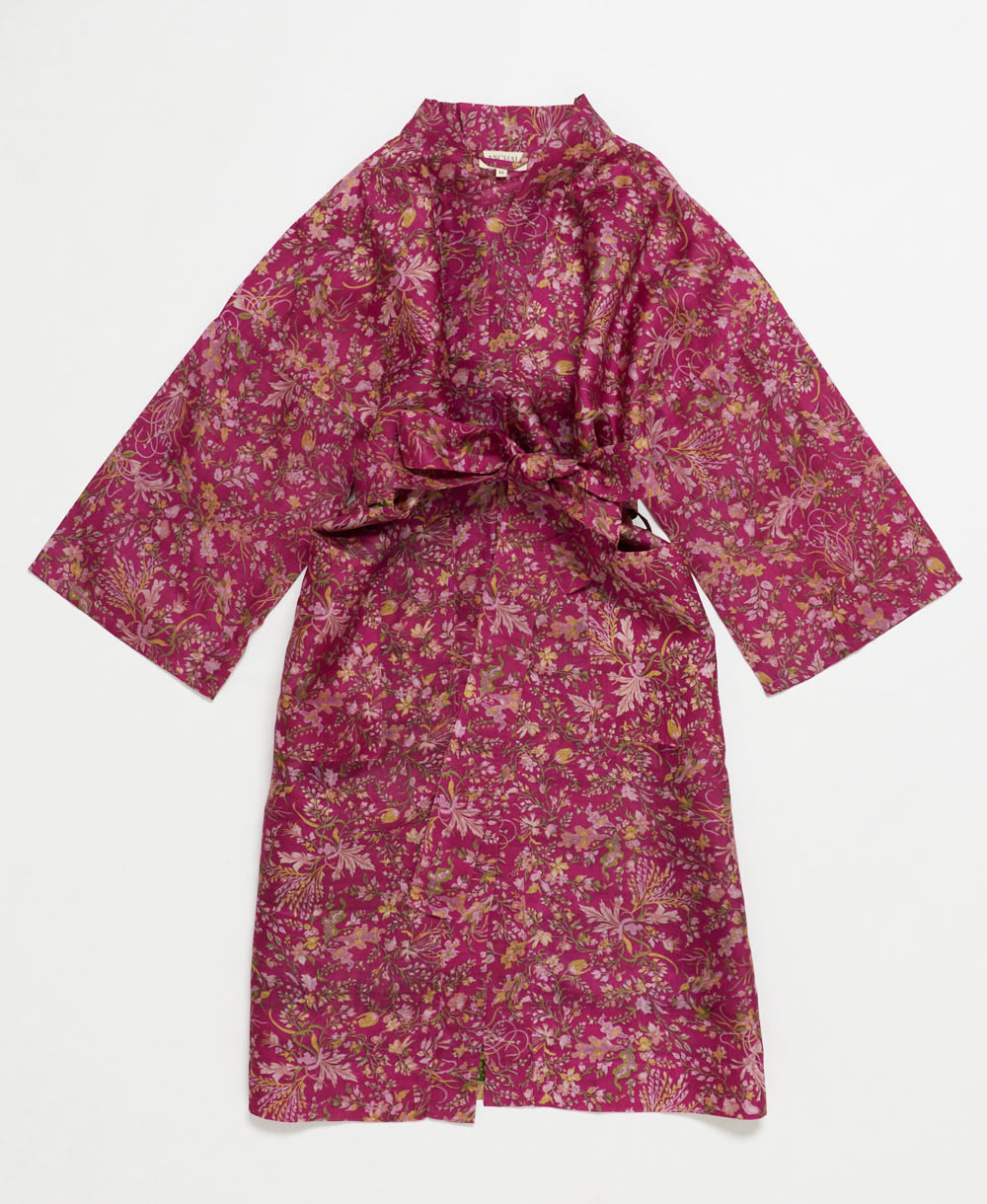 Vintage Silk Robe - M - No. 250110