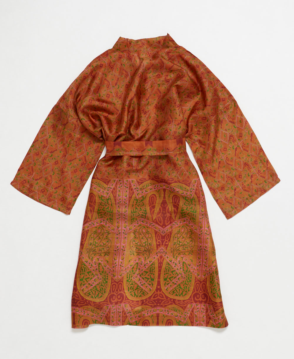 Vintage Silk Robe -L- No. 250119