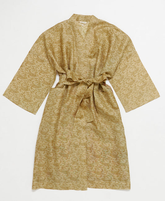 Vintage Silk Robe -XL- No. 250123