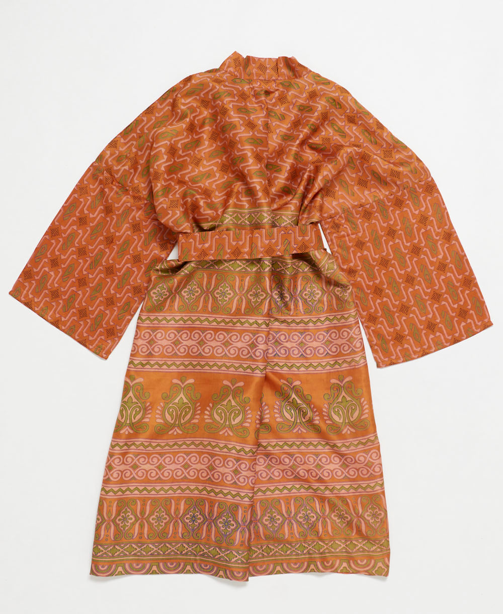 Vintage Silk Robe -XL- No. 250124