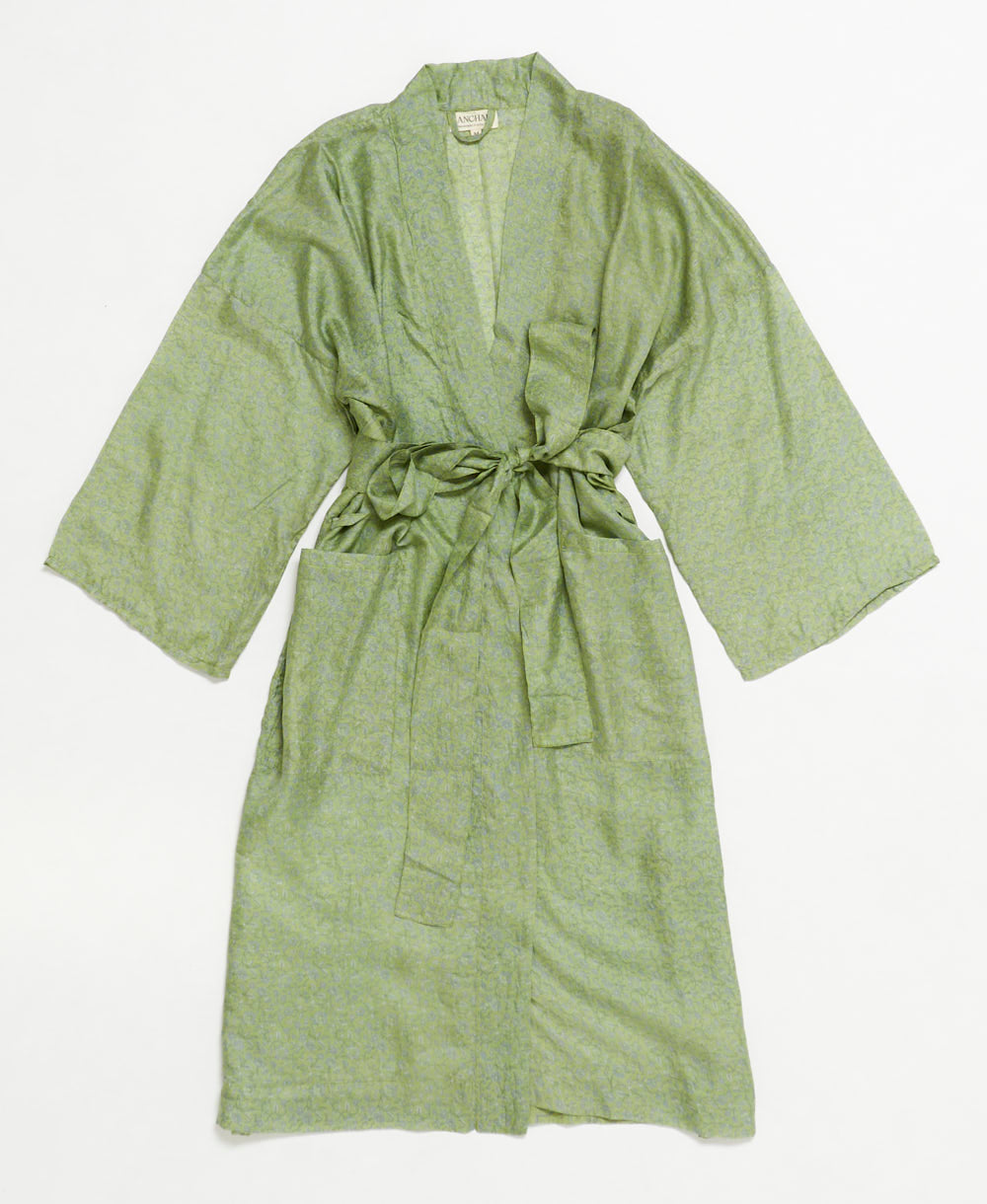 Vintage Silk Robe -M- No. 250309