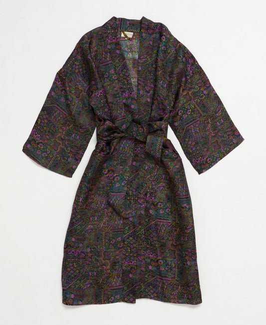 Vintage Silk Robe - S- No. 250405