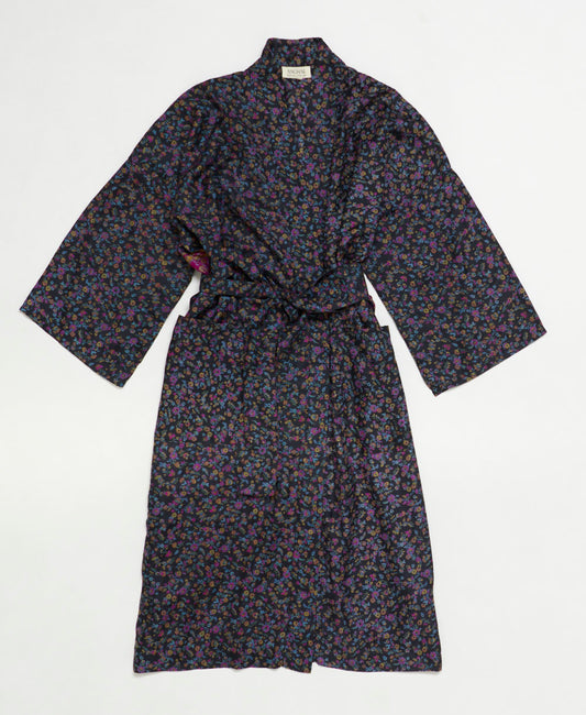 Vintage Silk Robe - M- No. 250415
