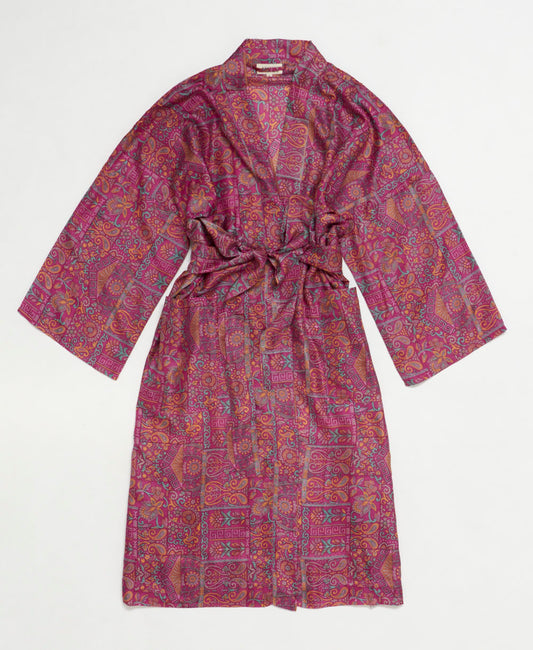 Vintage Silk Robe -L- No. 250416